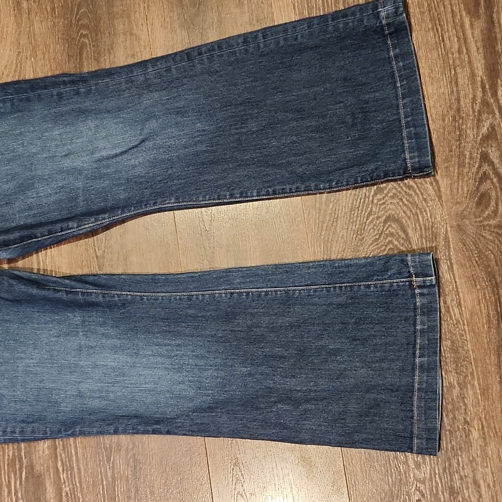 ❤️ GAP LONG & LEAN WIDE LEG TROUSER JEANS, 16A (33 ANKLE) - Picture 4 of 8